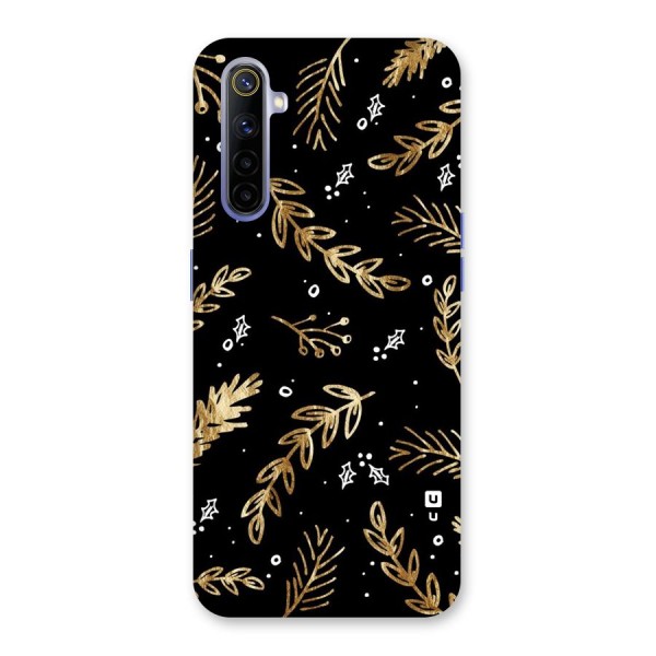 Gold Palm Leaves Back Case for Realme 6