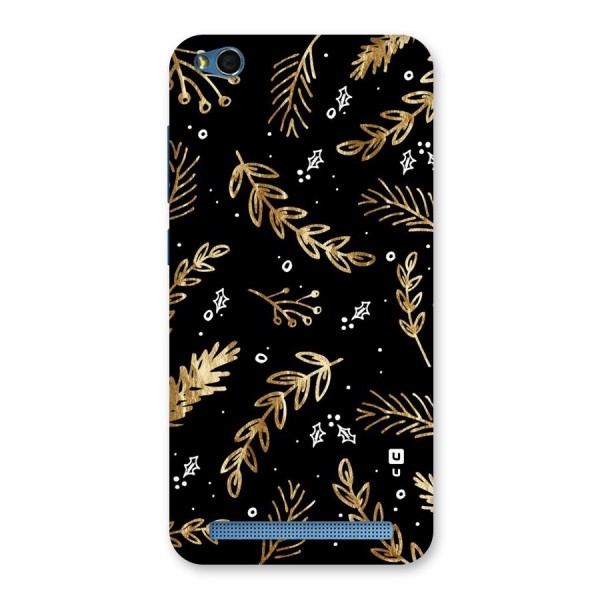 Gold Palm Leaves Back Case for Redmi 5A