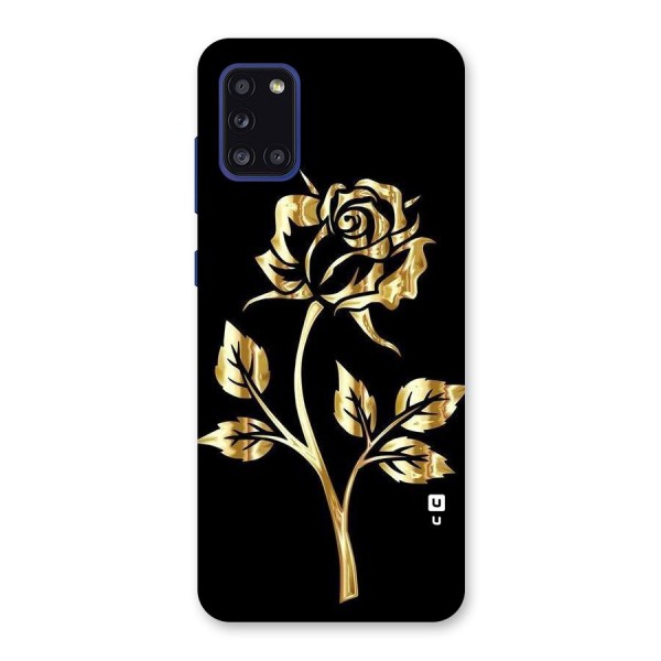 Gold Rose Back Case for Galaxy A31