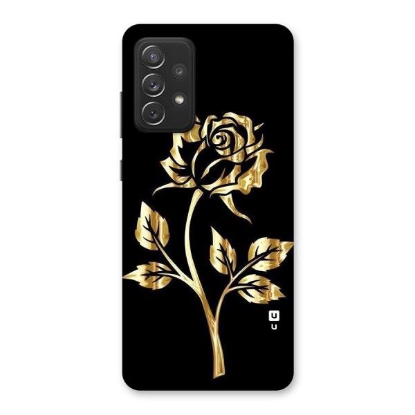 Gold Rose Back Case for Galaxy A72