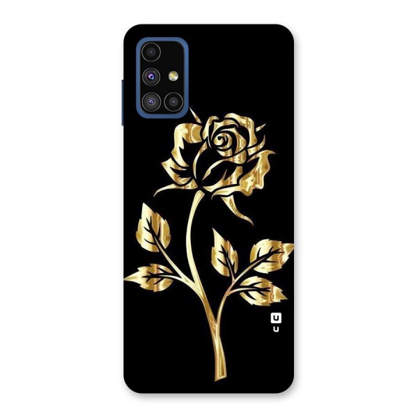 Gold Rose Back Case for Galaxy M51