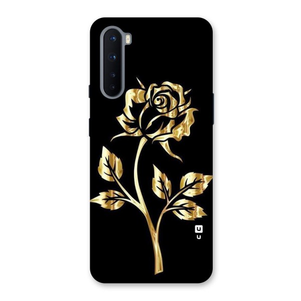 Gold Rose Back Case for OnePlus Nord