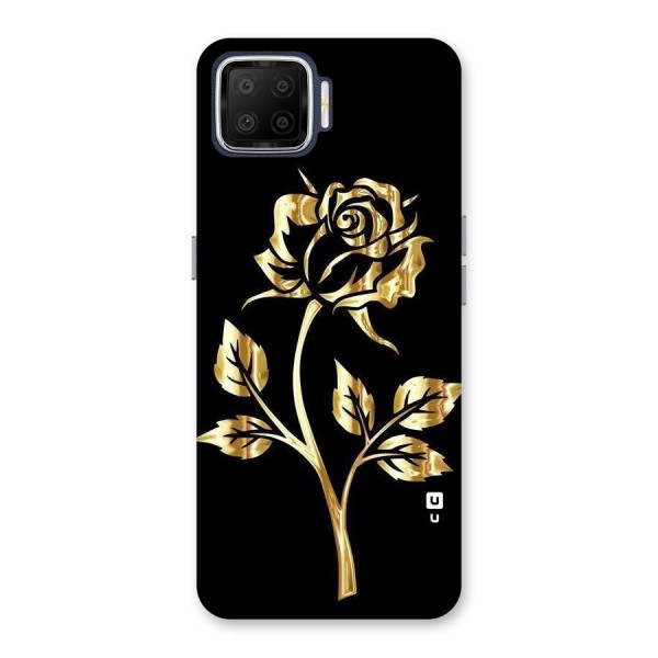 Gold Rose Back Case for Oppo F17