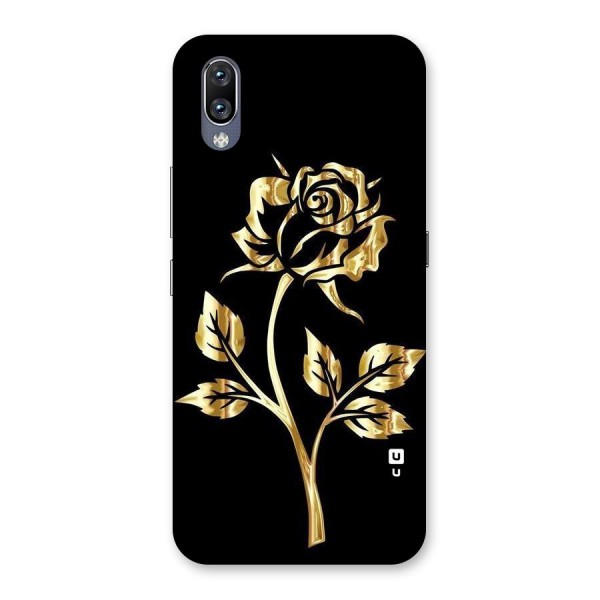 Gold Rose Back Case for Vivo NEX