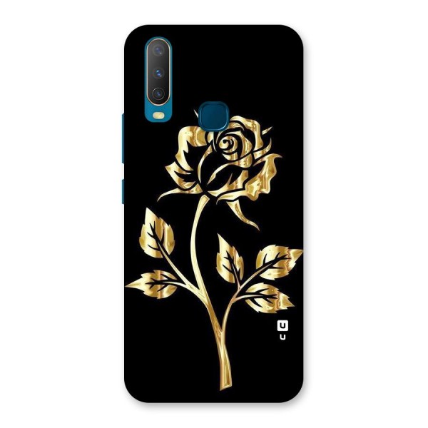 Gold Rose Back Case for Vivo U10