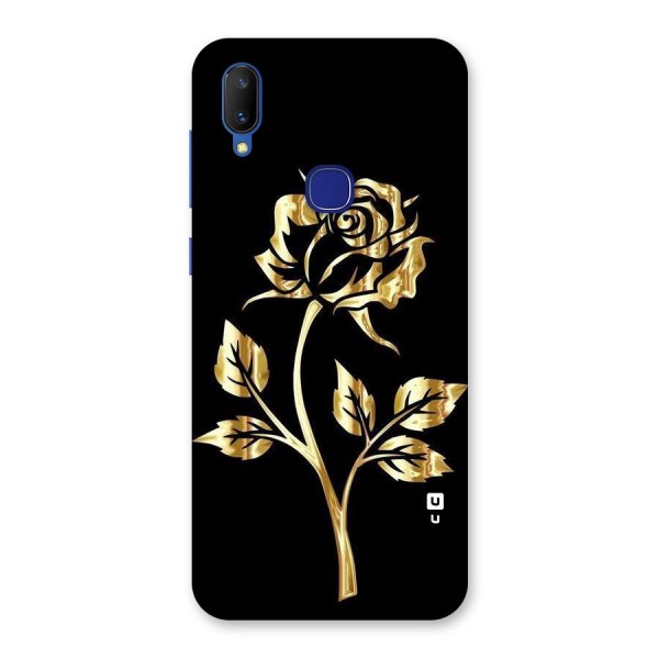 Gold Rose Back Case for Vivo V11