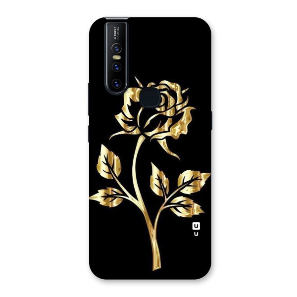 Gold Rose Back Case for Vivo V15