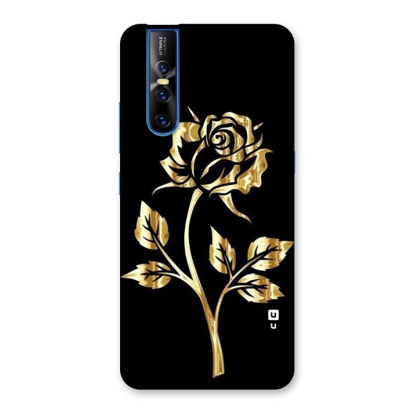 Gold Rose Back Case for Vivo V15 Pro