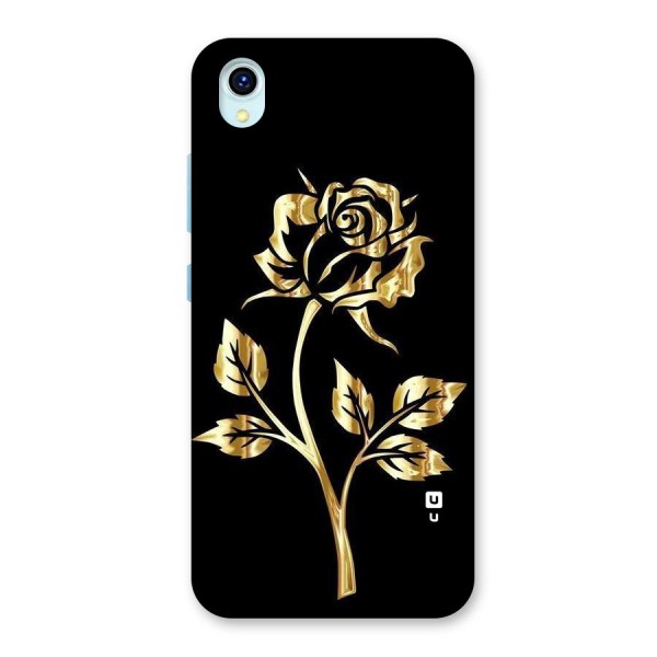 Gold Rose Back Case for Vivo Y1s