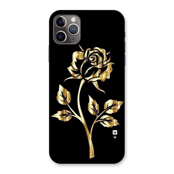 Gold Rose Back Case for iPhone 11 Pro Max