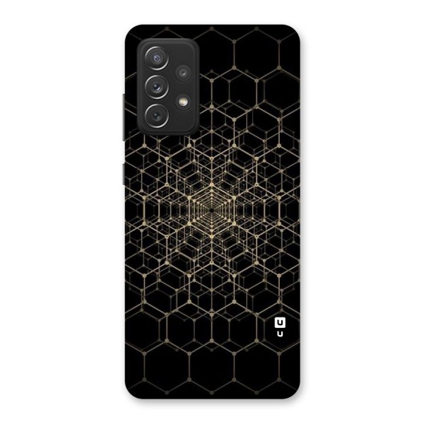 Gold Web Back Case for Galaxy A72