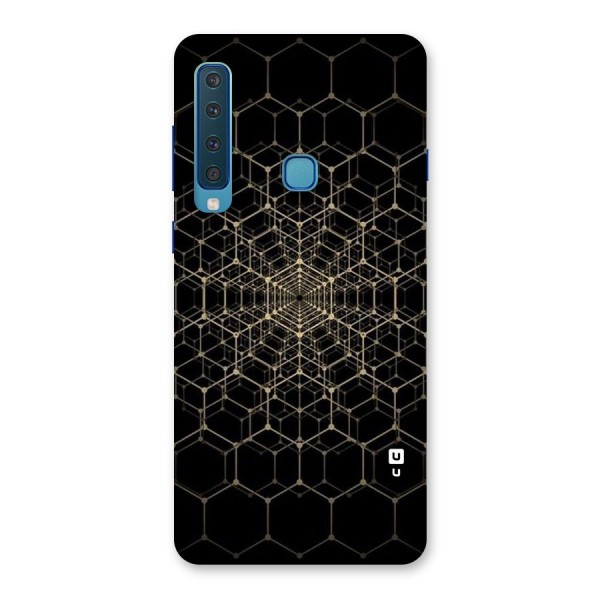 Gold Web Back Case for Galaxy A9 (2018)