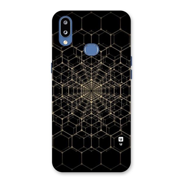 Gold Web Back Case for Galaxy M01s