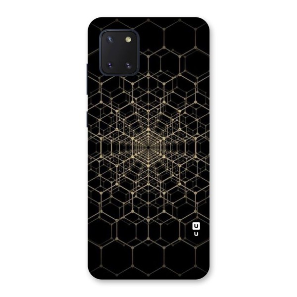 Gold Web Back Case for Galaxy Note 10 Lite