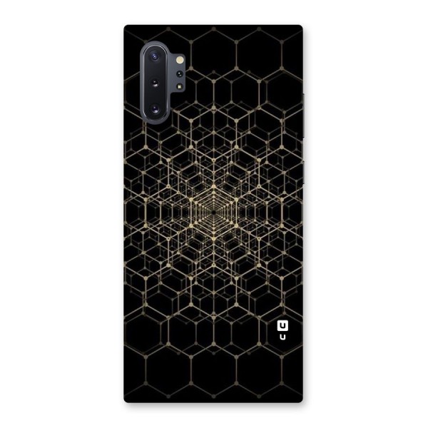 Gold Web Back Case for Galaxy Note 10 Plus