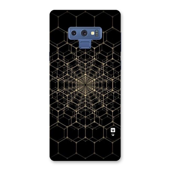 Gold Web Back Case for Galaxy Note 9