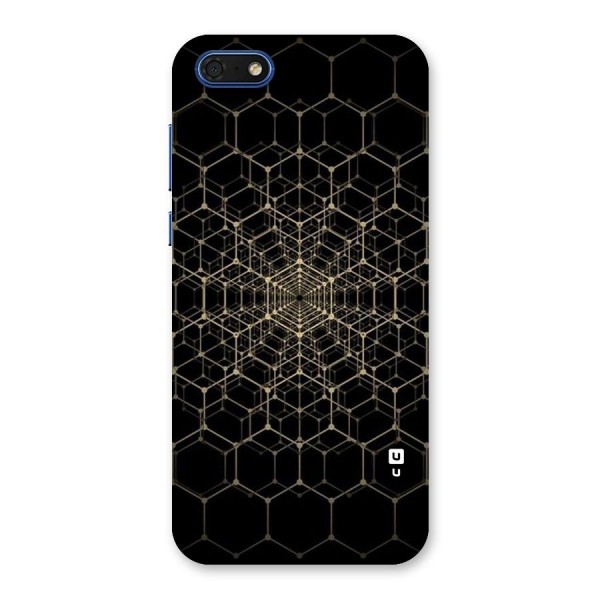 Gold Web Back Case for Honor 7s