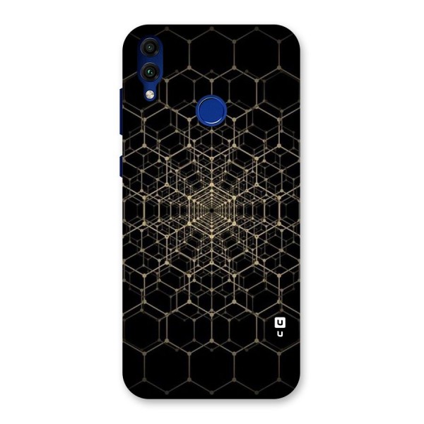 Gold Web Back Case for Honor 8C