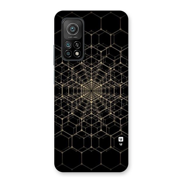 Gold Web Back Case for Mi 10T Pro 5G