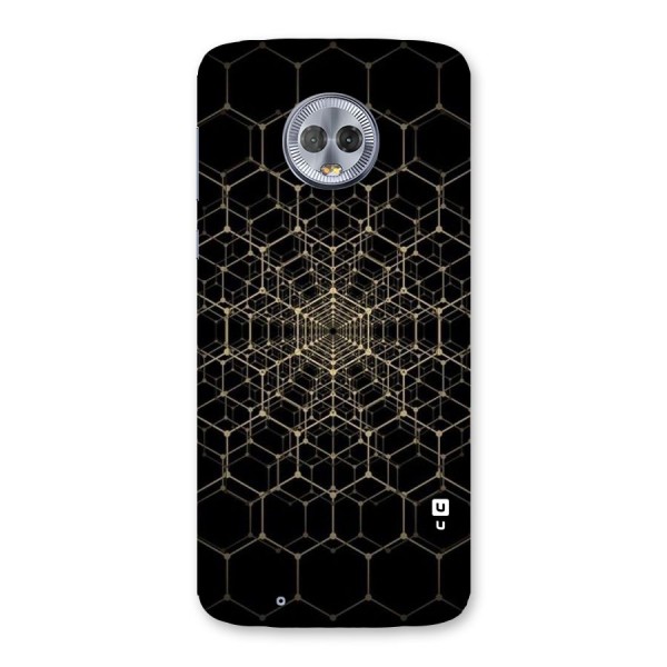 Gold Web Back Case for Moto G6