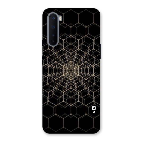 Gold Web Back Case for OnePlus Nord