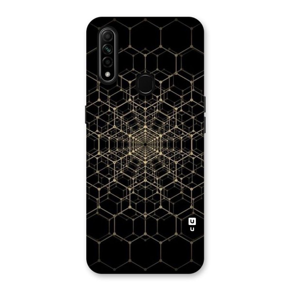 Gold Web Back Case for Oppo A31