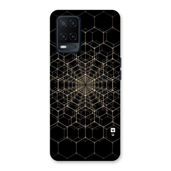 Gold Web Back Case for Oppo A54