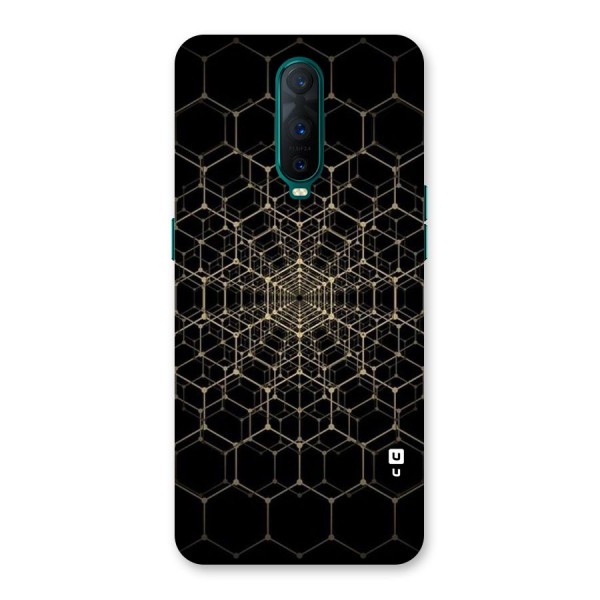 Gold Web Back Case for Oppo R17 Pro