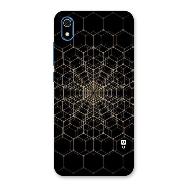 Gold Web Back Case for Redmi 7A