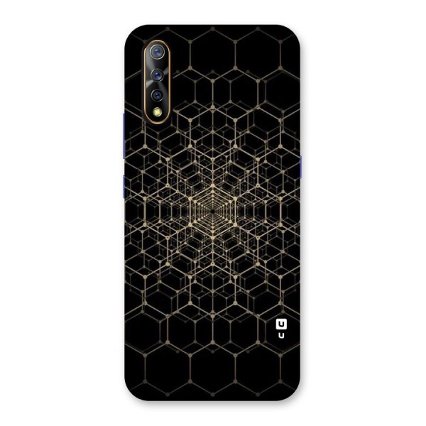 Gold Web Back Case for Vivo S1