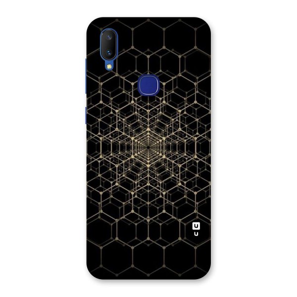 Gold Web Back Case for Vivo V11