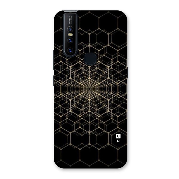 Gold Web Back Case for Vivo V15