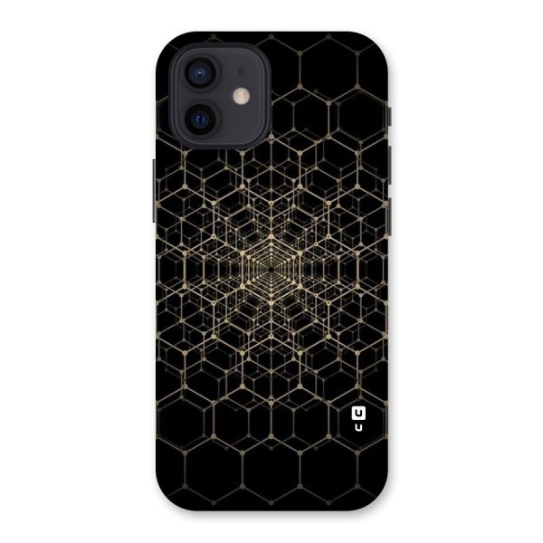 Gold Web Back Case for iPhone 12