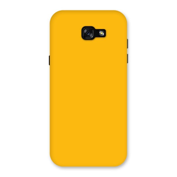 Gold Yellow Back Case for Galaxy A7 (2017)