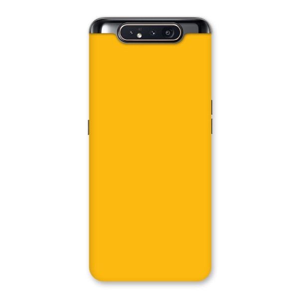 Gold Yellow Back Case for Galaxy A80