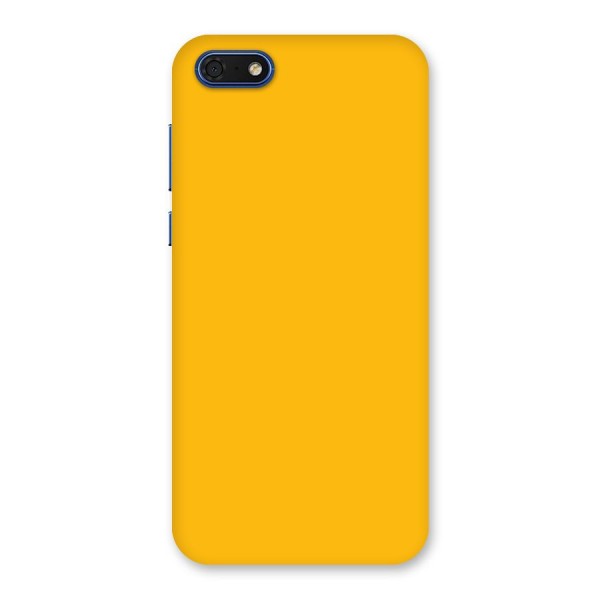 Gold Yellow Back Case for Honor 7s