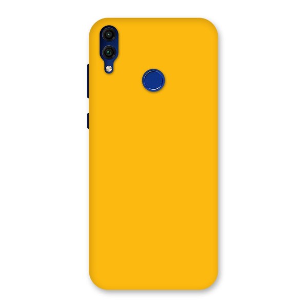 Gold Yellow Back Case for Honor 8C