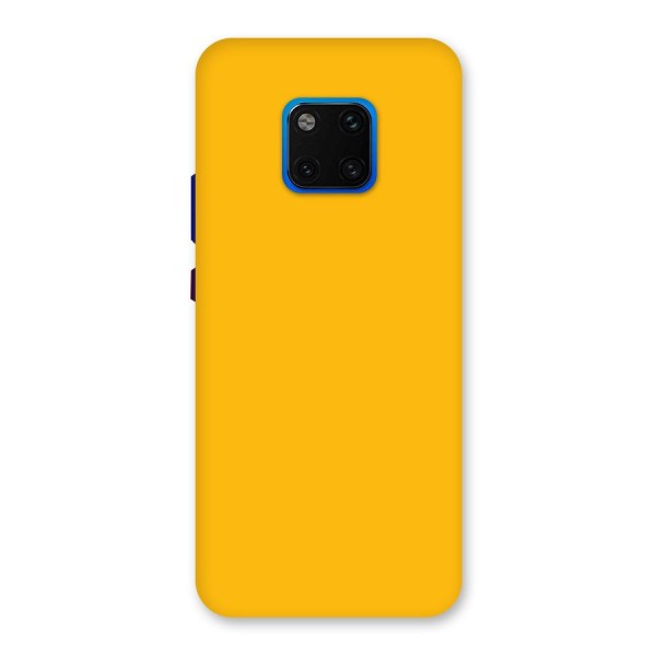 Gold Yellow Back Case for Huawei Mate 20 Pro