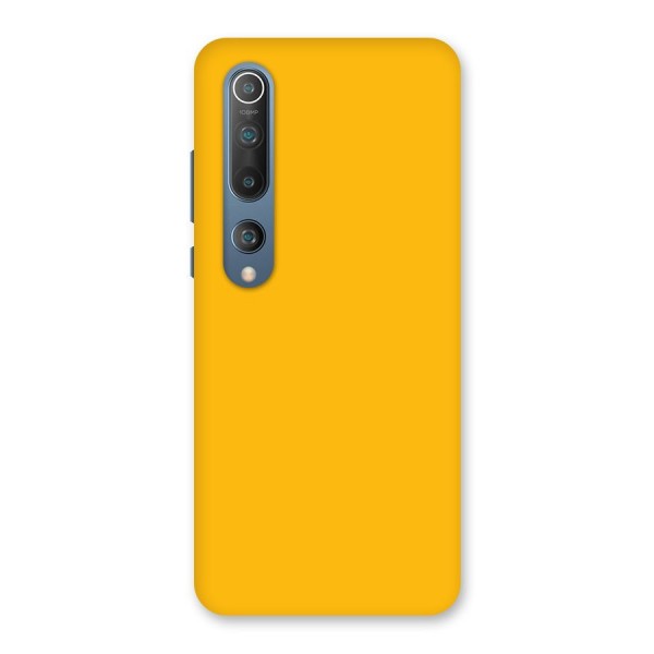 Gold Yellow Back Case for Mi 10