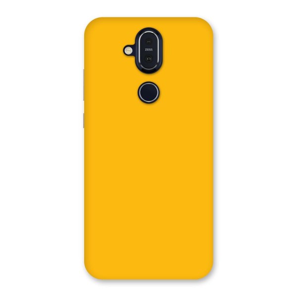 Gold Yellow Back Case for Nokia 8.1