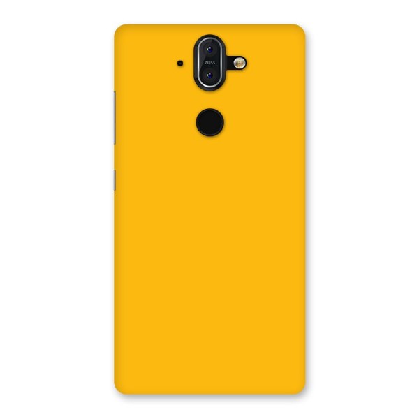 Gold Yellow Back Case for Nokia 8 Sirocco