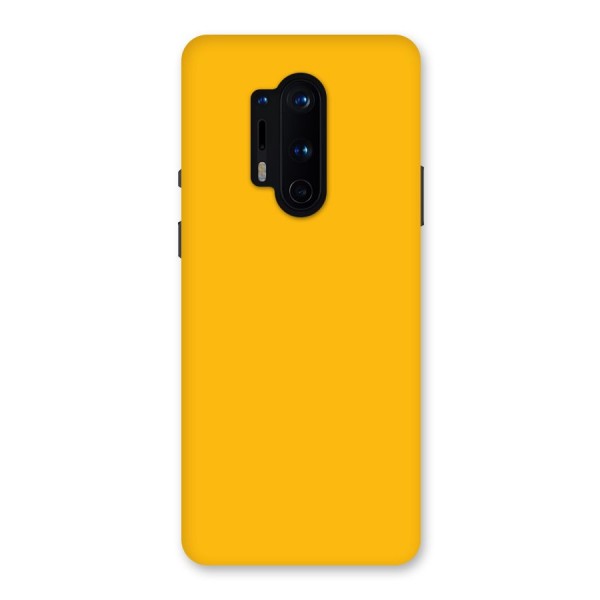 Gold Yellow Back Case for OnePlus 8 Pro