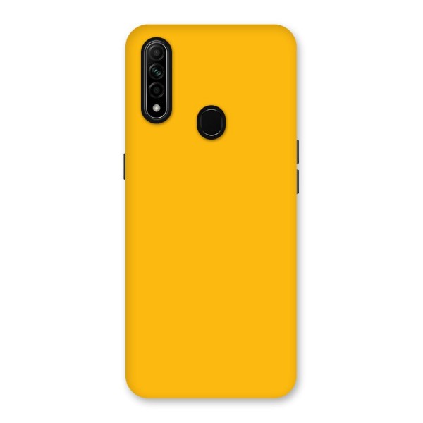 Gold Yellow Back Case for Oppo A31