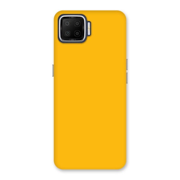 Gold Yellow Back Case for Oppo F17