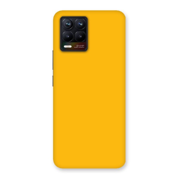 Gold Yellow Back Case for Realme 8