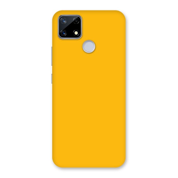 Gold Yellow Back Case for Realme Narzo 20