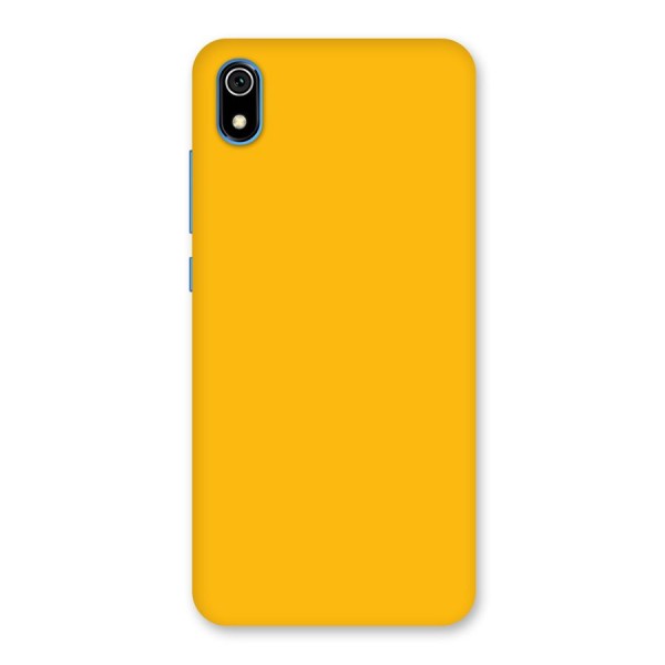 Gold Yellow Back Case for Redmi 7A