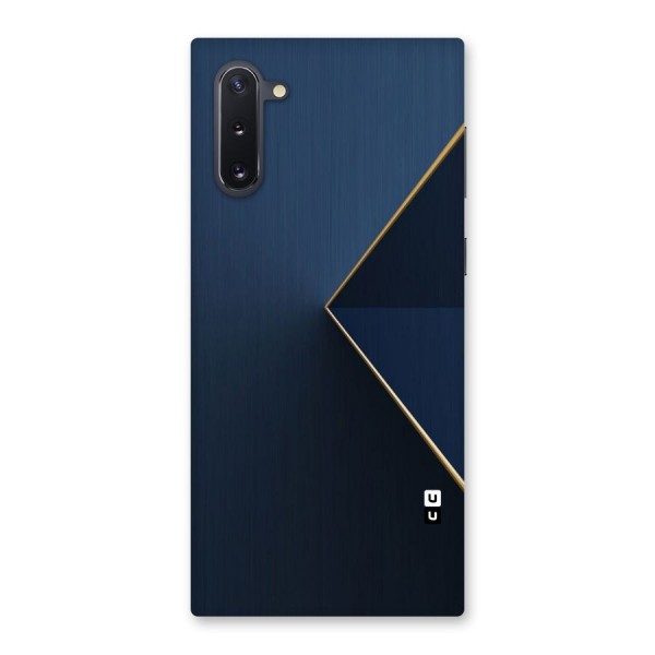 Golden Blue Triangle Back Case for Galaxy Note 10