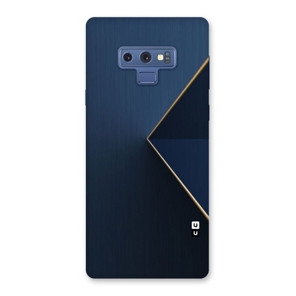 Golden Blue Triangle Back Case for Galaxy Note 9