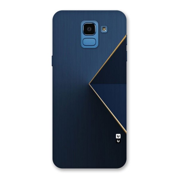 Golden Blue Triangle Back Case for Galaxy On6